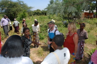Bei der Sisalkorbfirma in Machakos