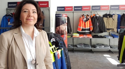 Fachgeschäft für Arbeitskleidung mit Inhaberin Nicole Wack